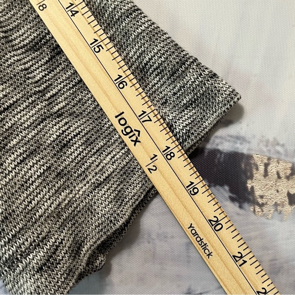 J JILL Pure Jill Gray Flecked 100% Cotton Knit Pullover Sweater Sz XL 3/4 Sleeve - Picture 13 of 13
